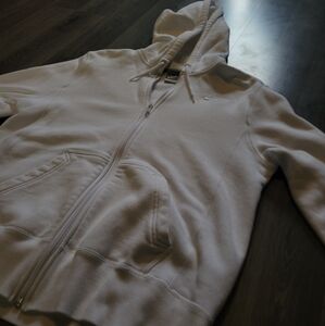 Clean White Nike Zip Up